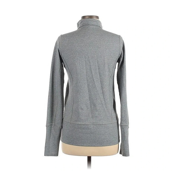 Lululemon Scuba Hoodie Full Zip Jacket Gray Camo Logo Women’s Size 6 Long Sleeve - Picture 2 of 8